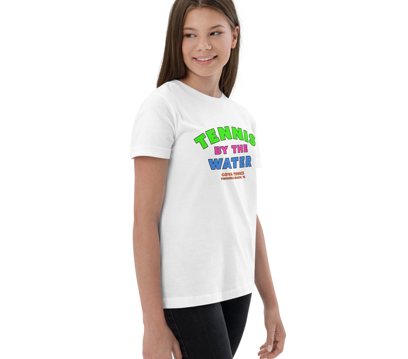 Tennis by the Water Youth jersey t-shirt by CoVA Tennis