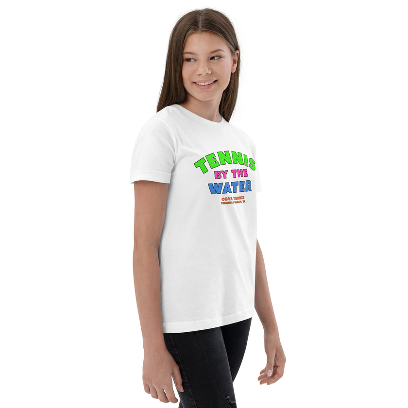 Tennis by the Water Youth jersey t-shirt by CoVA Tennis