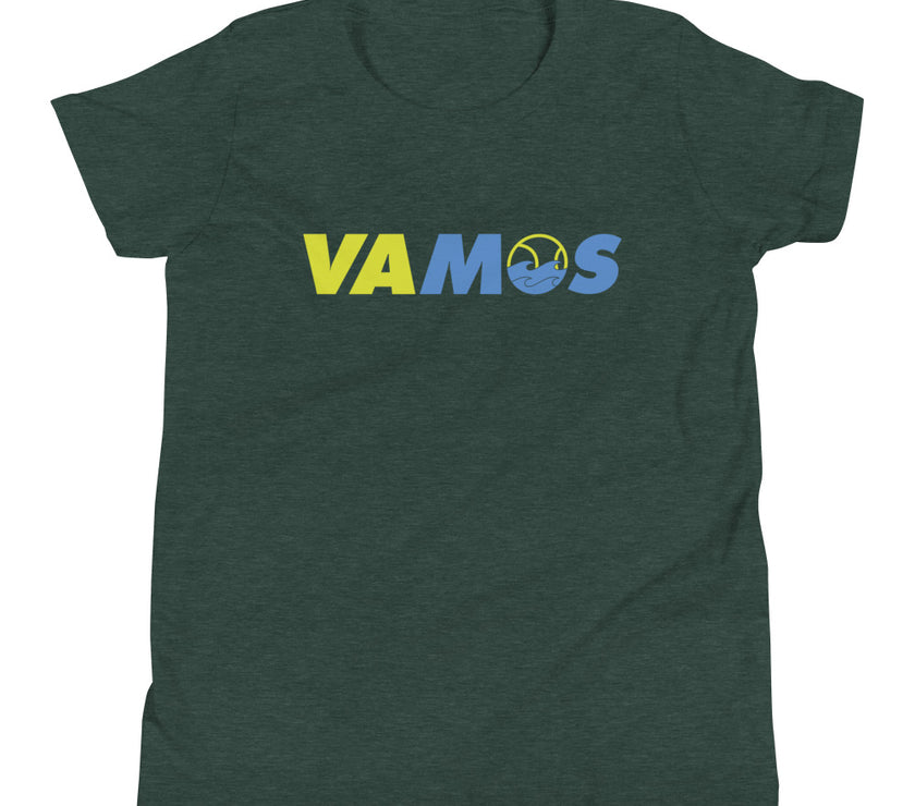 VAMOS | VA Let's Go! Youth Short Sleeve T-Shirt by CoVA Tennis