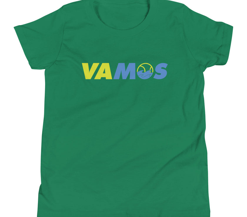 VAMOS | VA Let's Go! Youth Short Sleeve T-Shirt by CoVA Tennis