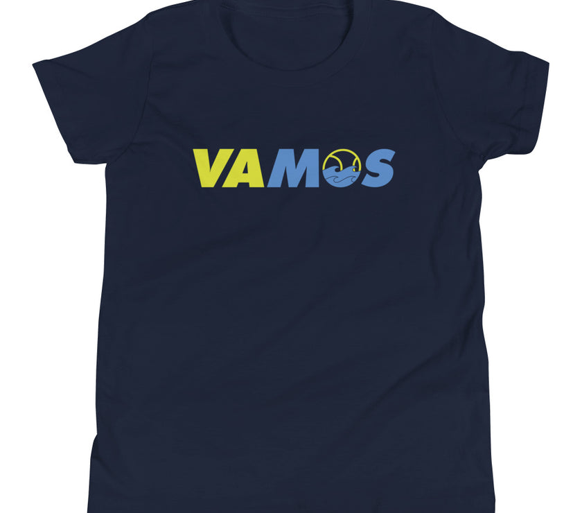 VAMOS | VA Let's Go! Youth Short Sleeve T-Shirt by CoVA Tennis